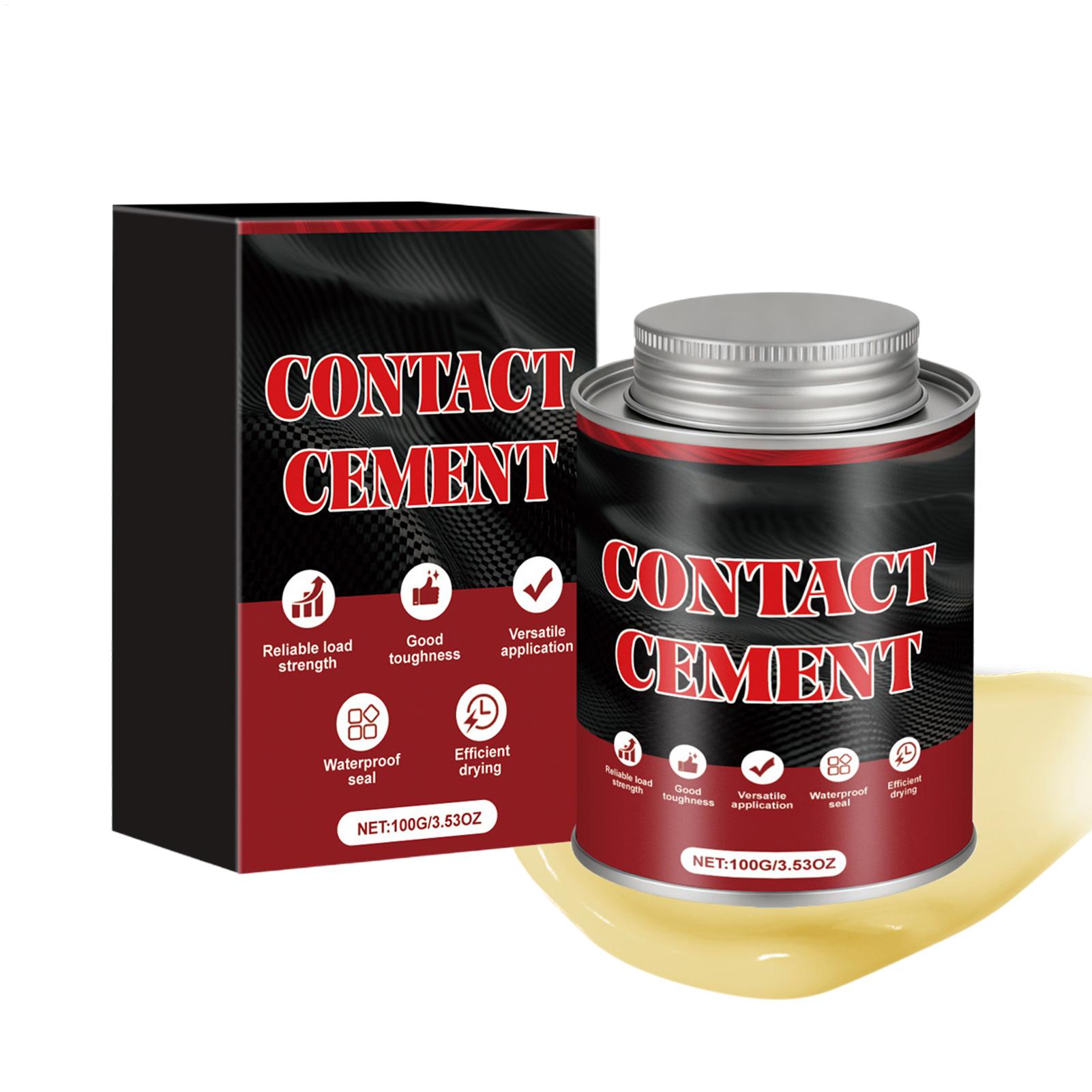 Contact Cement Glue - Pegamento de Caucho Flexible, Fuerte y