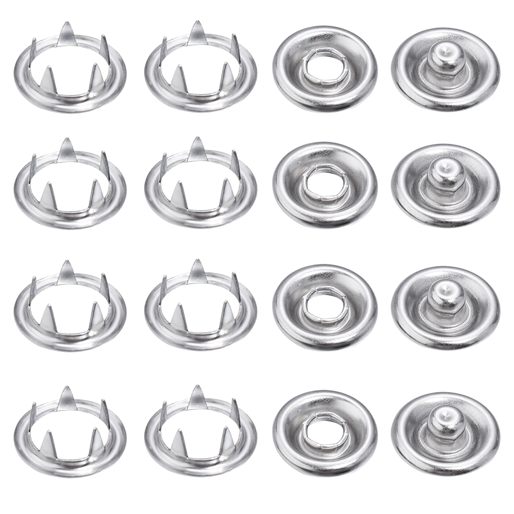 Snap Fastener Set - SAUVOO-Juego de 50 botones a presión