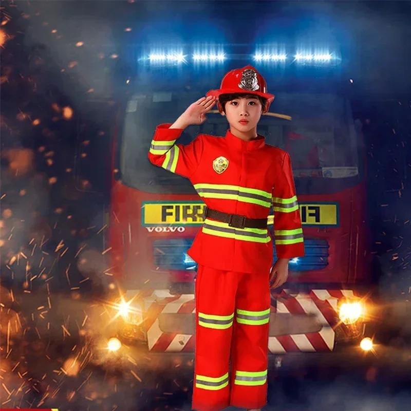 Cosplay Prop Works - Nuevo Uniforme de Bombero 2026, Disfraz