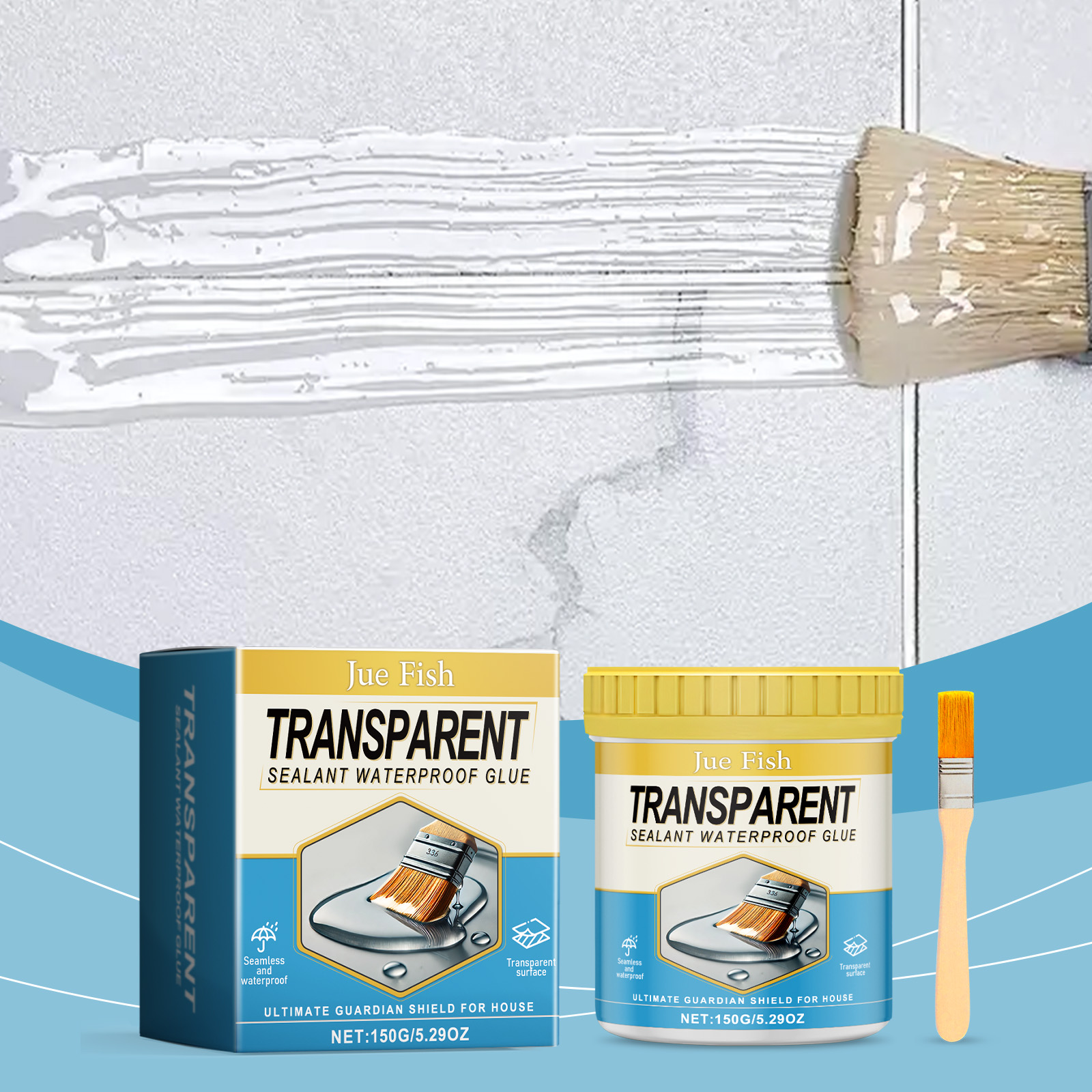 Contact Cement Glue - Adhesivo transparente impermeable para el hogar,