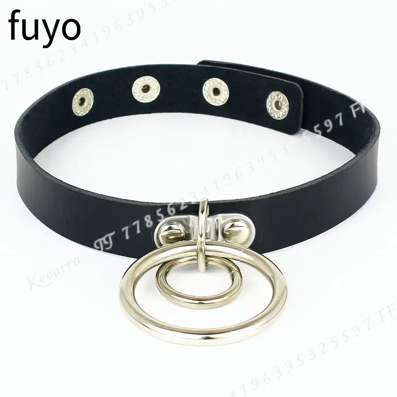 Collar de cuero estilo punk se - Magnetic Clasp Cosplay reseña y precio