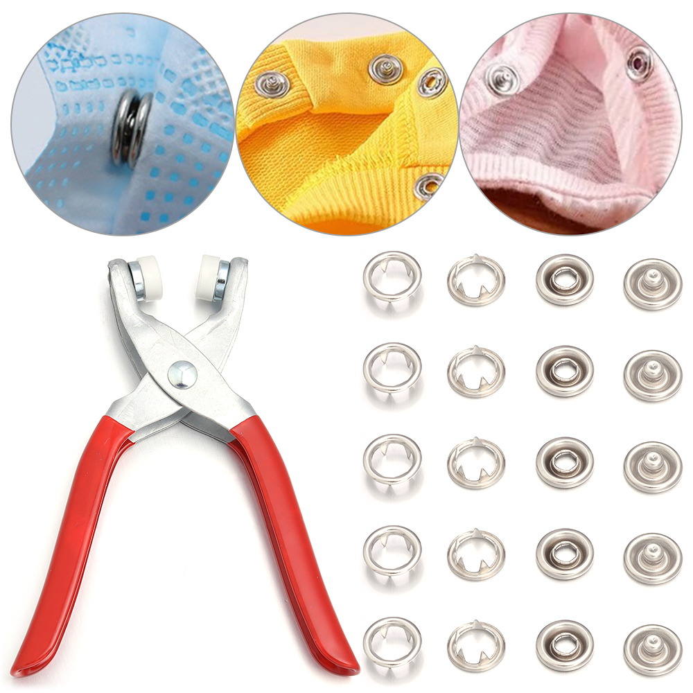 50 Juegos de Botones de Presió - Snap Fastener Set reseña y precio