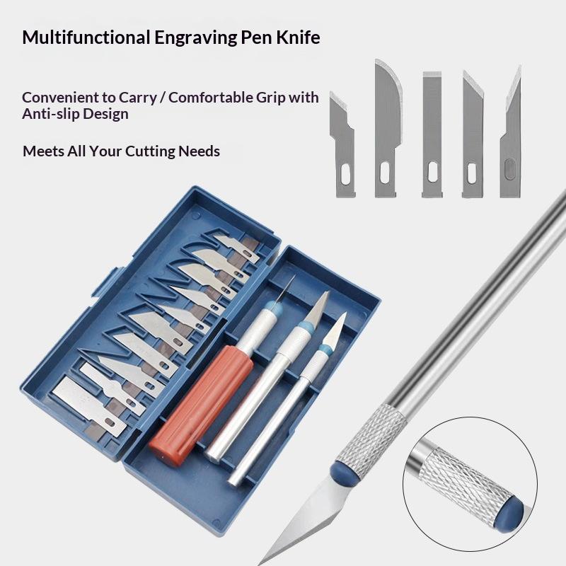 Juego de 13 Cuchillos Multiuso - Craft Knife Set reseña y precio