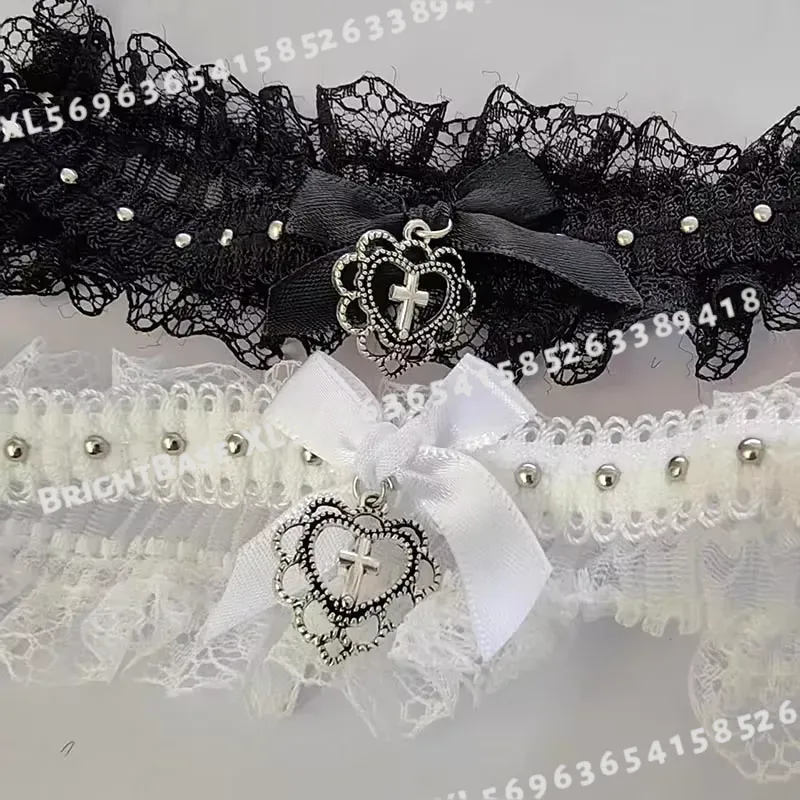 Gargantilla gótica de encaje n - Magnetic Clasp Cosplay reseña y precio