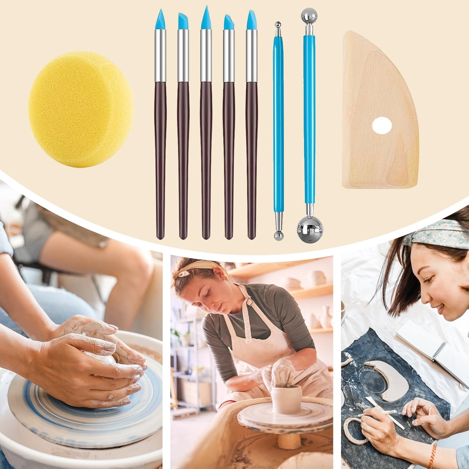 31 unids/set arte cerámica hac - Craft Knife Set reseña y precio